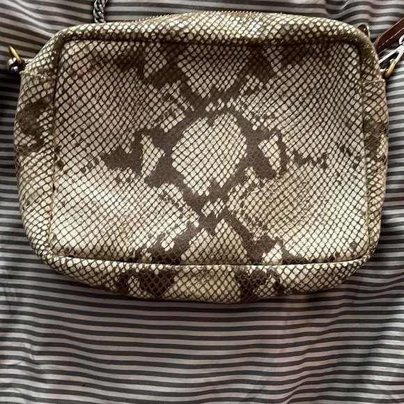 COPY - Clare V.  midi sac crossbody snakeskin - Picture 4 of 12